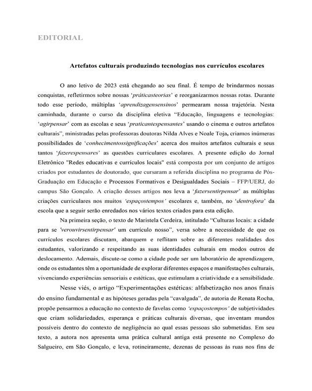 editorial